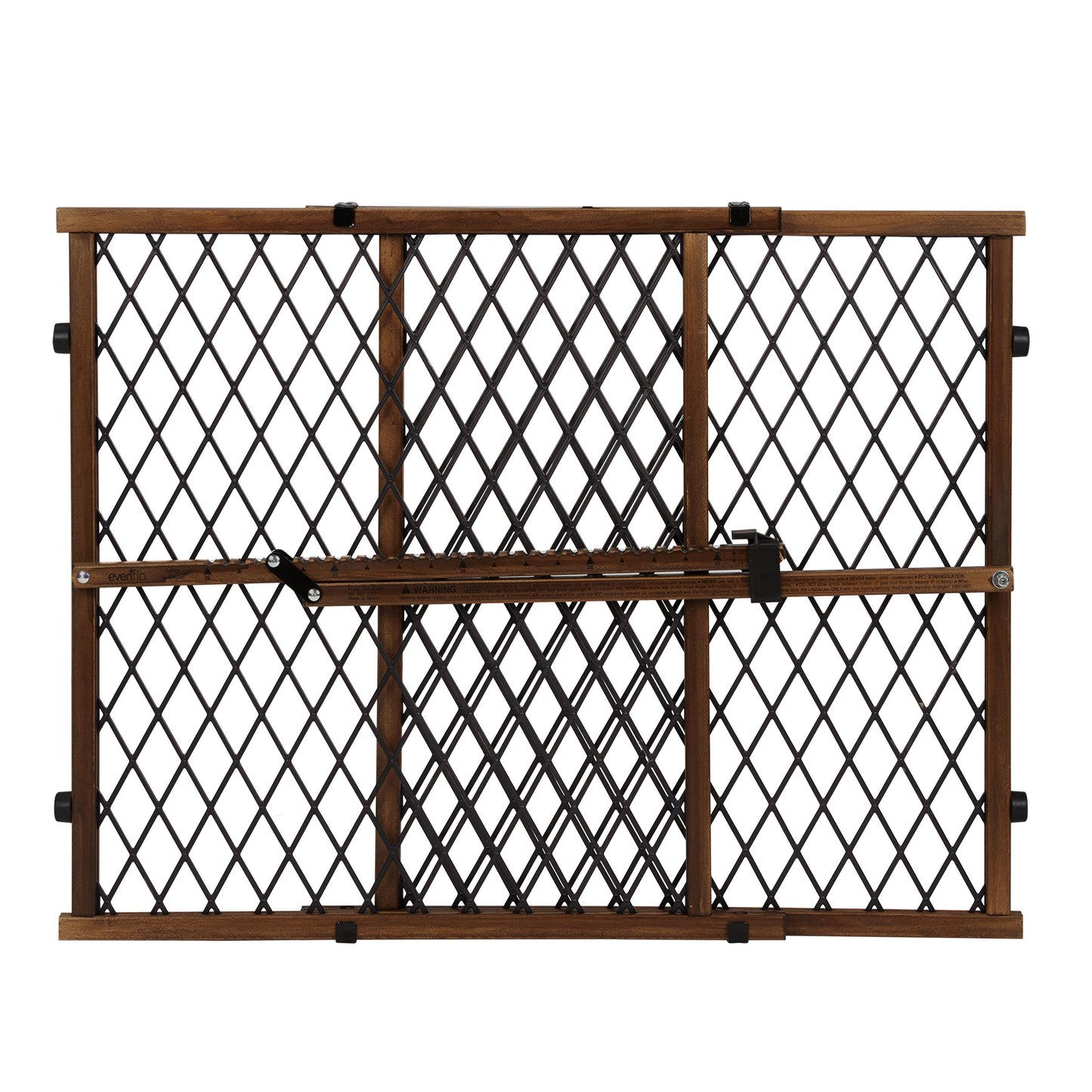 Evenflo Position & Lock Adjustable Wood Baby Gate