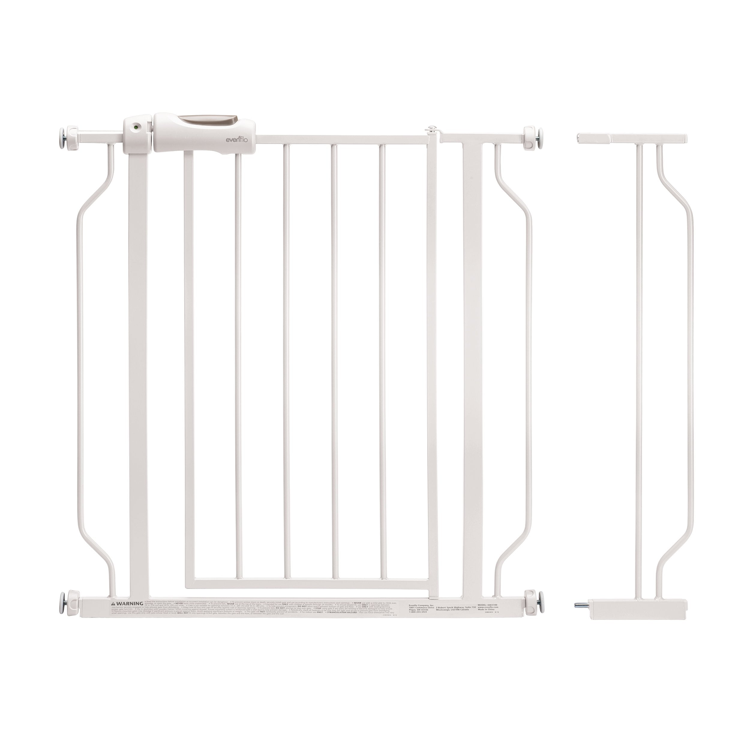 evenflo pet gate Evenflo Easy Walk-Thru Gate, White