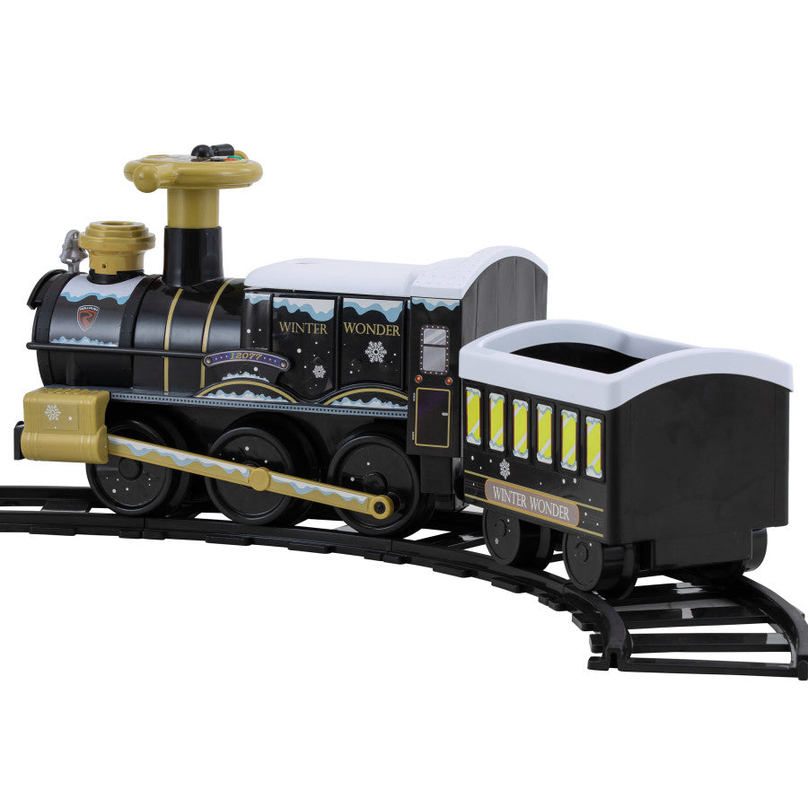 Steam Train 6-Volt Battery Ride-On Vehicle