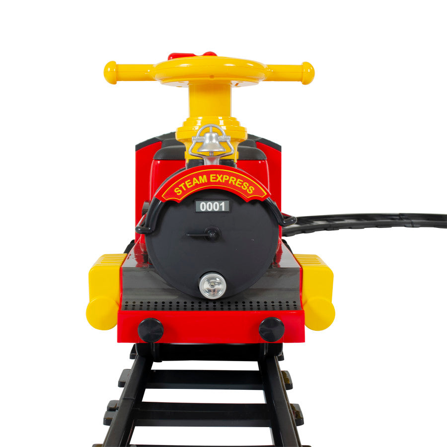 Steam Train 6-Volt Battery Ride-On Vehicle