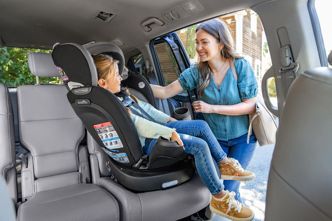 Evenflo Revolve360 Rotational All-In-One Convertible Car Seat Launch