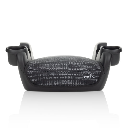 GoTime No Back Booster Car Seat (Static Black)