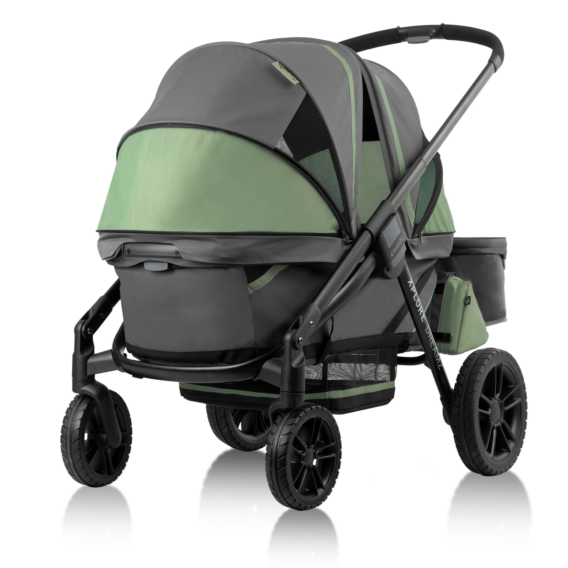 evenflo pivot xplore dreamz all-terrain stroller wagon with bassinet insert Pivot Xplore Dreamz All-Terrain Stroller Wagon