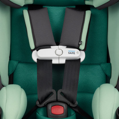 Revolve360 Slim 2-in-1 Rotating Car Seat with Green & Gentle Fabric