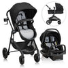 Pivot Modular Travel System with LiteMax Infant Car Seat with Anti-Rebound Bar Support