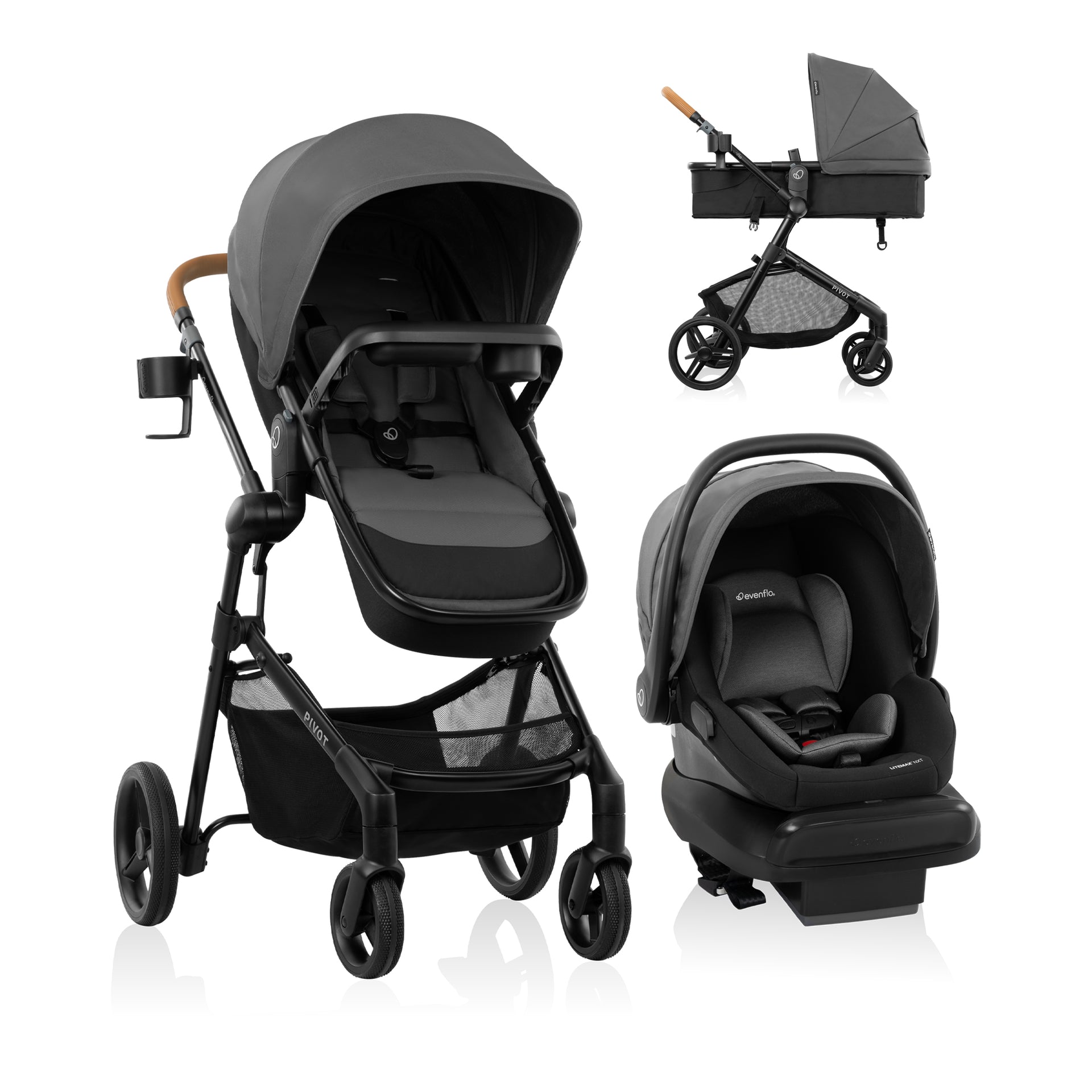 Pivot NXT Travel System with LiteMax NXT Infant Car Seat
