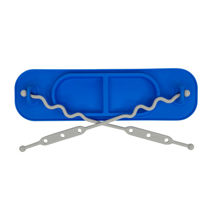 Busy Baby Mini Mat with Toy Straps BLUE