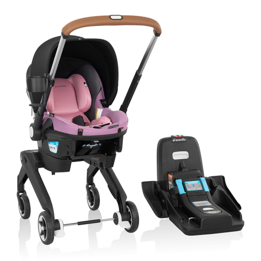 Shyft DualRide Infant Car Seat Stroller Combo w Carryall Storage & Extended Canopy 2