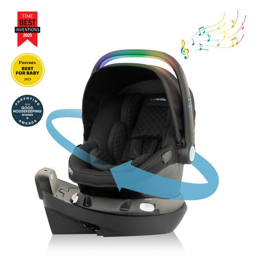 Revolve180 LiteMax NXT Rotating Infant Car Seat with SensorySoothe