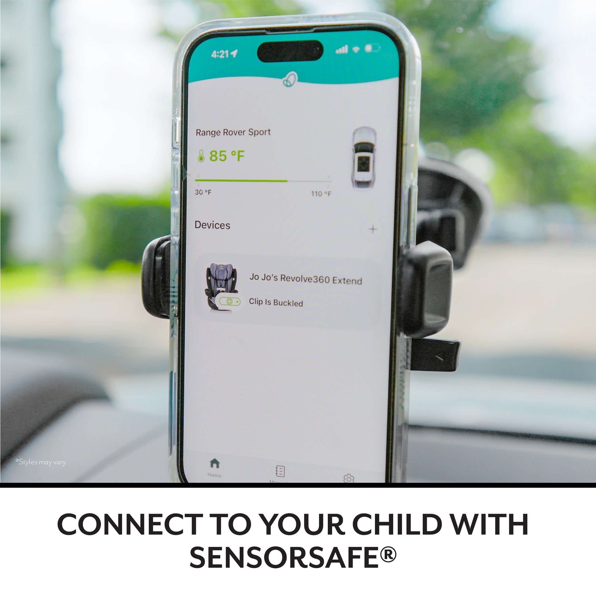 Evenflo Revolve360 Extend All-in-One Rotational Car Seat with SensorSafe