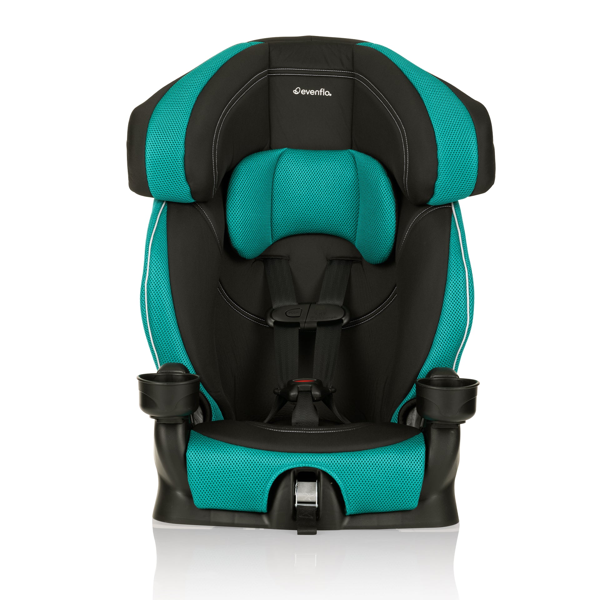 evenflo chase plus 2 in 1 car seat Evenflo Chase LX Harnessed Booster Car Seat (Jubilee Green)