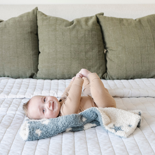 baby and the blanket