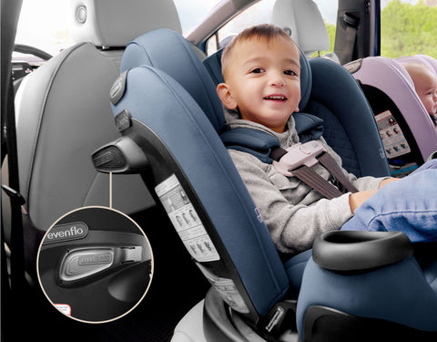 Revolve360 Extend All-in-One Rotating Car Seat with Green & Gentle Fabric - Feature Image 4