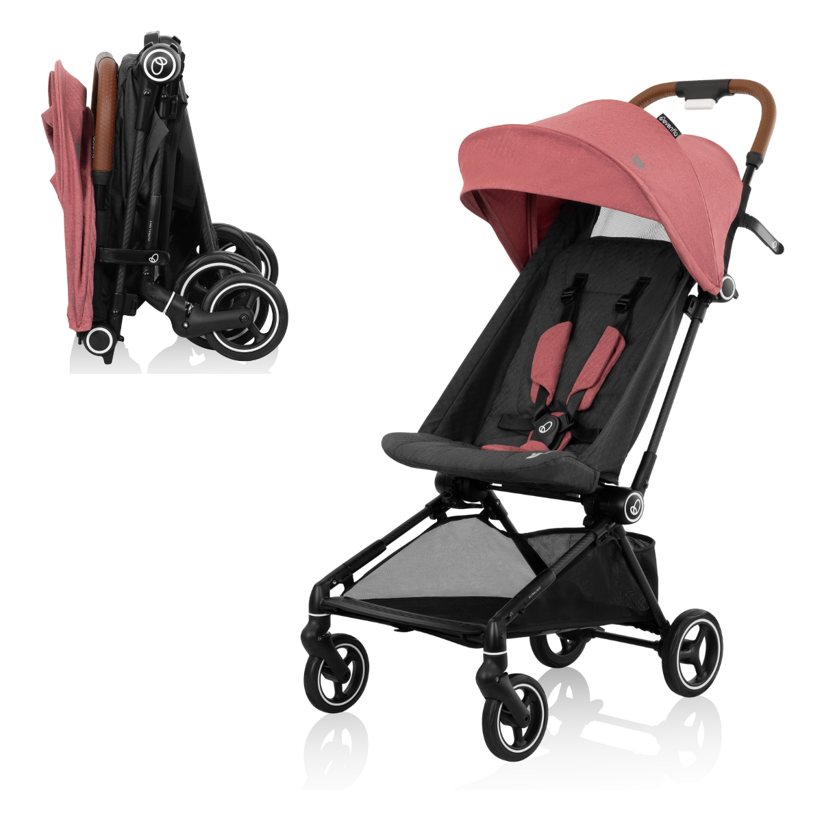 Evenflo Hummingbird Ultra-Lightweight Carbon Fiber Stroller (Crest Gray)
