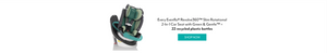 2-in-1 Revolve360 Slim Rotational car seat
