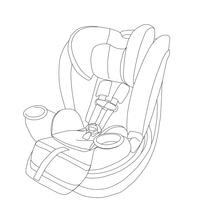 Revolve360 Extend Rotational All-in-One Convertible Car Seat with Quick Clean Cover Support