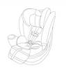 Revolve360 Extend Rotational All-in-One Convertible Car Seat with Quick Clean Cover Support