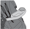 Stroller Child Snack Tray Support