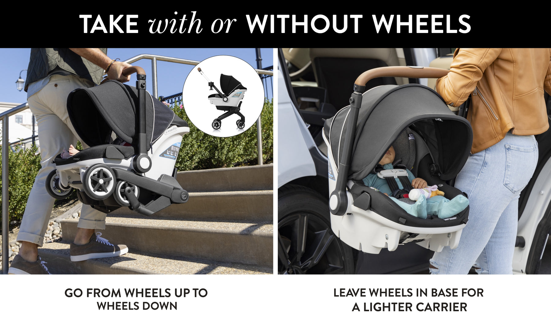 Shyft Dualride Infant Car Seat Stroller Combo Evenflo® Official Site