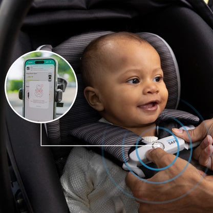 Evenflo LiteMax NXT Infant Car Seat with SensorySoothe control