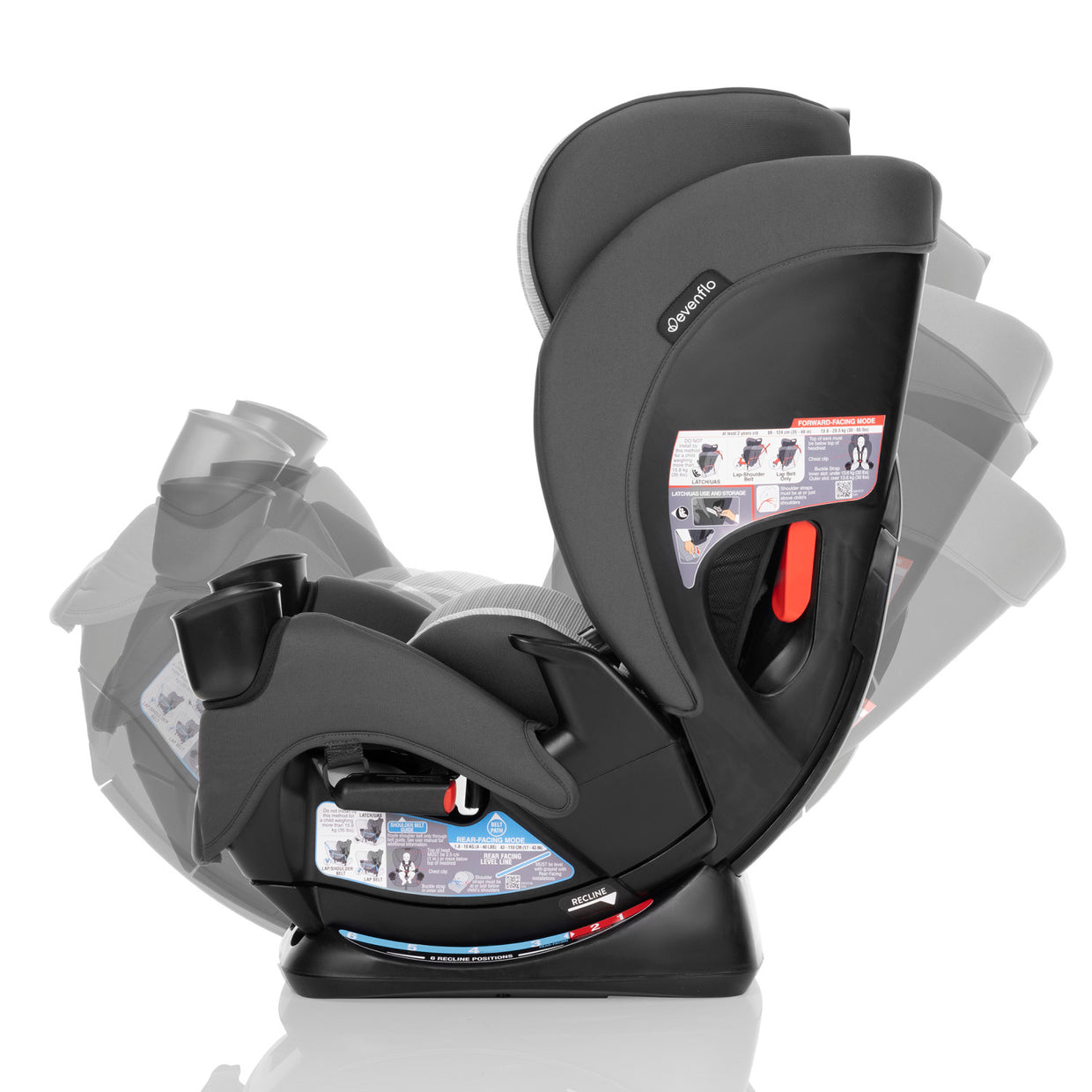 Evenflo All4Stages Slim 4-in-1 Convertible Car Seat