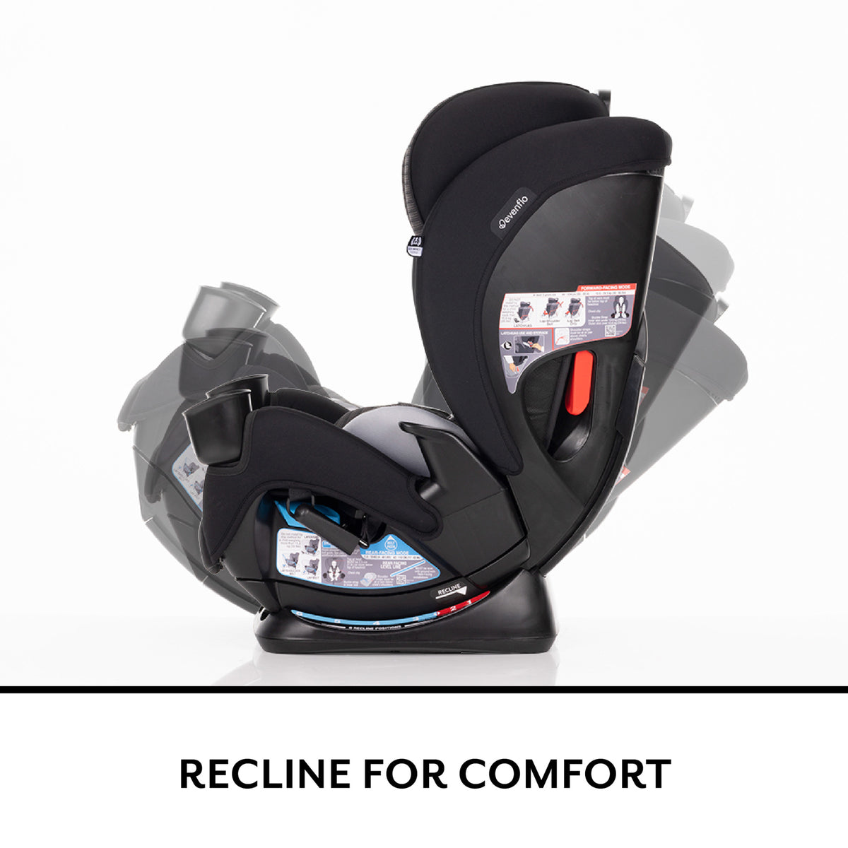 All4Stages Slim 4-in-1 Convertible Car Seat - Sanibel Pink