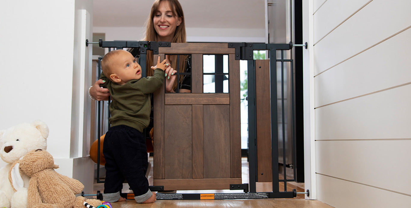 Child Safety Fence Screen - Baby Proofing Baby Gate for the