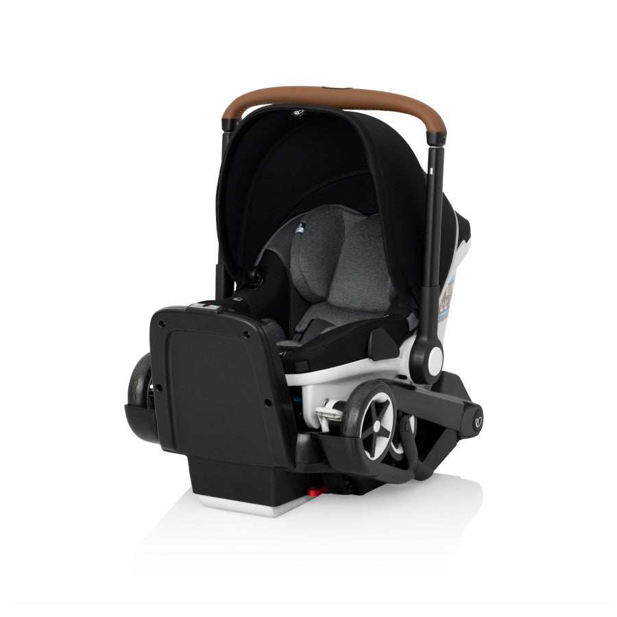 Shyft DualRide Infant Car Seat Stroller Combo with Carryall Storage & Extended Canopy Bundle