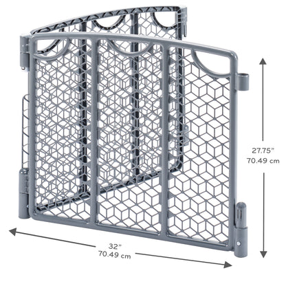 Versatile Play Space 2-Panel Extension - Multicolor