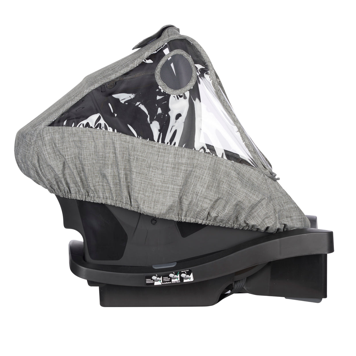 evenflo seat cover Evenflo Infant Car Seat Weather Shield, Rain Cover, Ventilated Panels (Gray Melange)