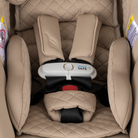 Shyft DualRide Infant Car Seat Stroller Combo with Carryall Storage and Green & Gentle Fabric - Feature Image 3