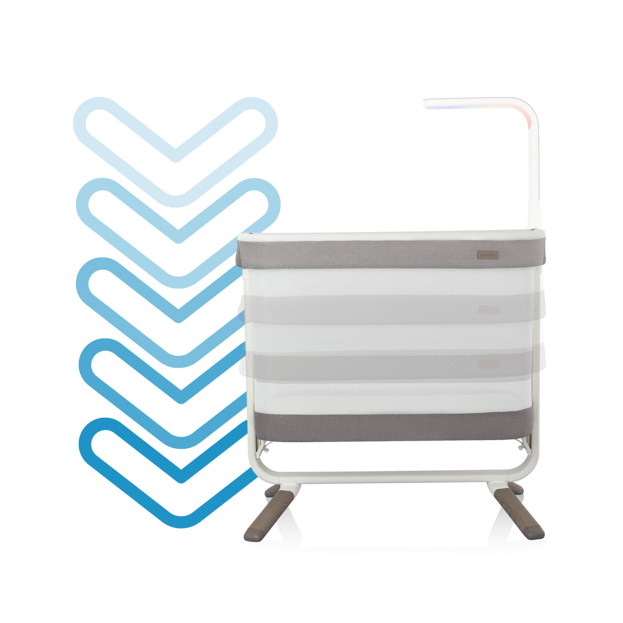evenflo bassinet Evenflo Cora™ 3-Level Adjustable Bassinet