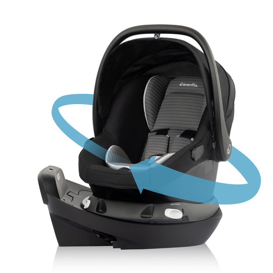 Revolve180 LiteMax NXT Rotational Infant Car Seat rotate