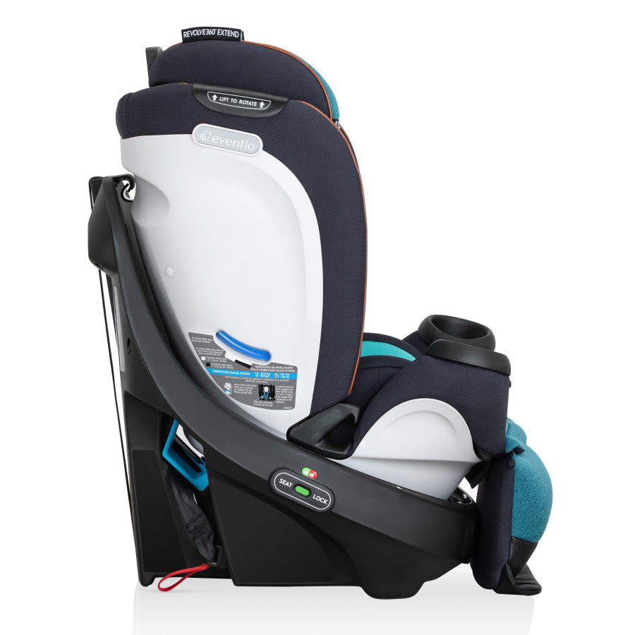 Evenflo® Gold Revolve360 Extend All-in-One Rotational Car Seat with  SensorSafe - Evenflo® Official Site – Evenflo® Company, Inc