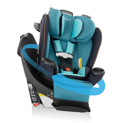 Evenflo Revolve360 Extend All-in-One Rotational Car Seat with SensorSafe