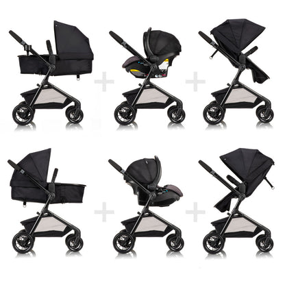 Pivot Modular Travel System with LiteMax Infant Car Seat with Anti-Rebound Bar styles 1