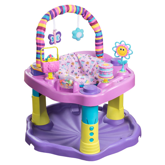 ExerSaucer Bouncing Sweet Tea Activity Saucer (Sweet Tea Party)