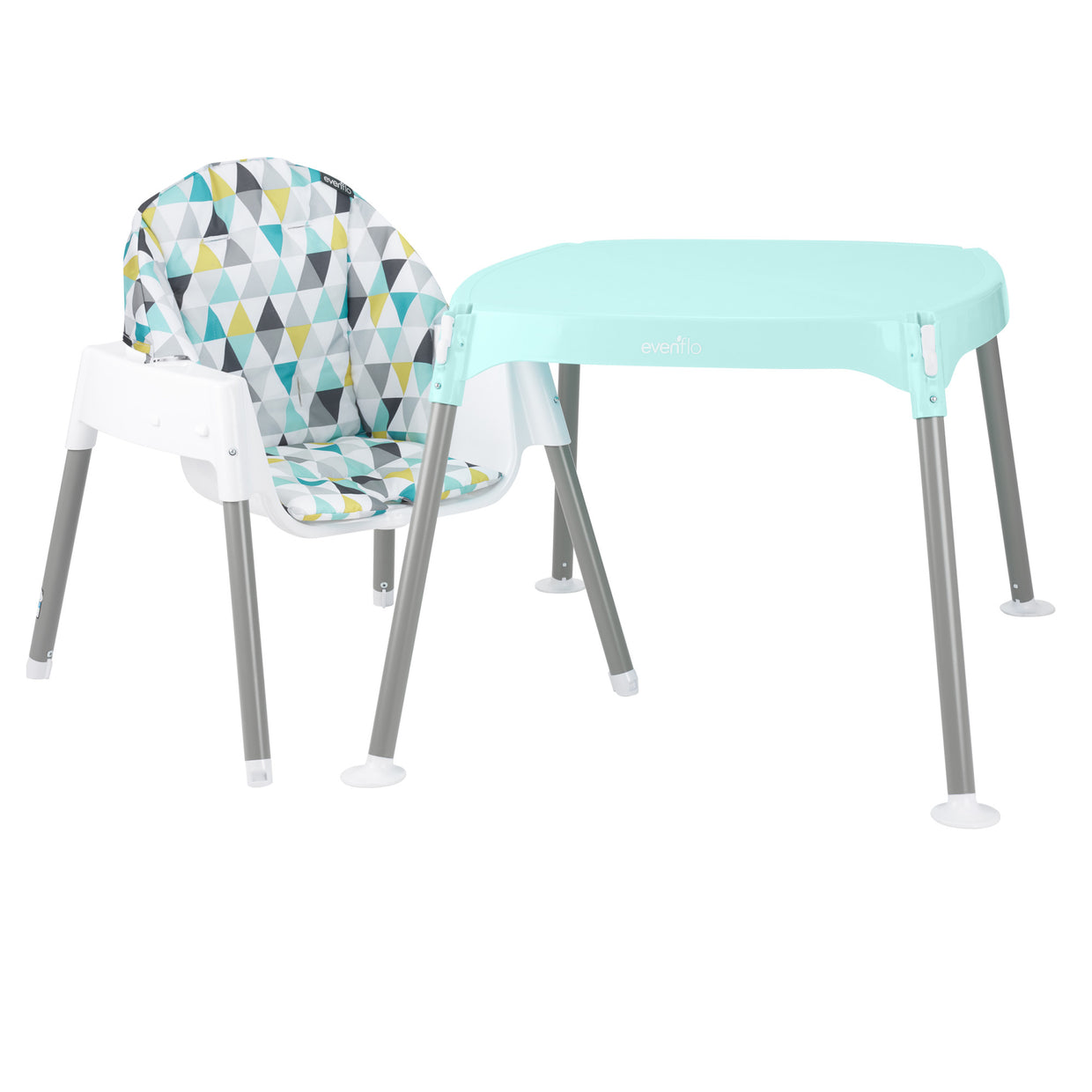 evenflo space saver high chair Evenflo Eat & Grow™ 4-Mode High Chair