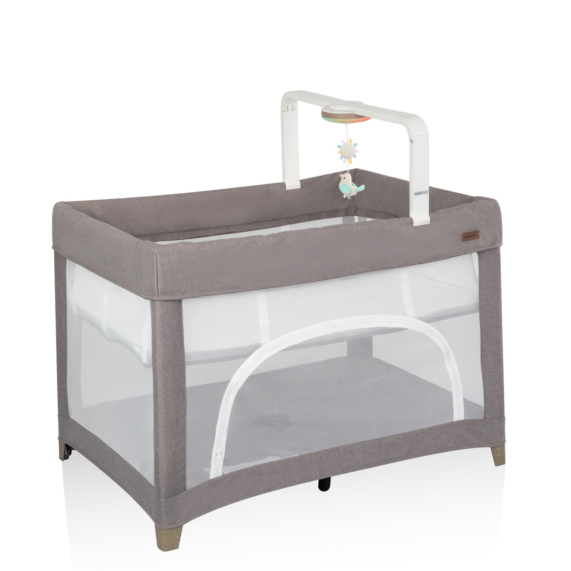 Evenflo Eris™ One-Hand Playard with Bassinet