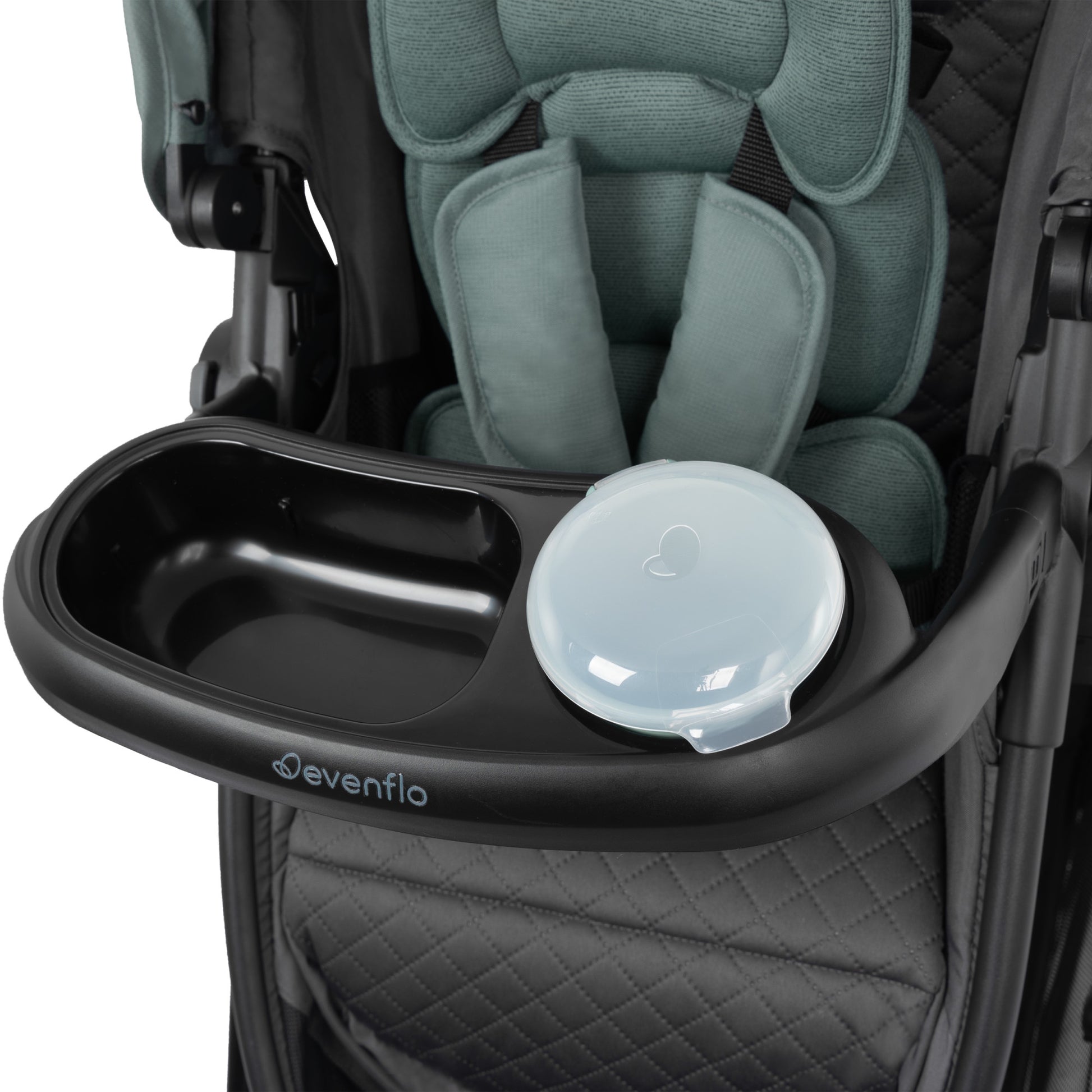 Omni Ultra Travel System with Revolve180 LiteMax NXT Rotational Infant Car Seat cup holder