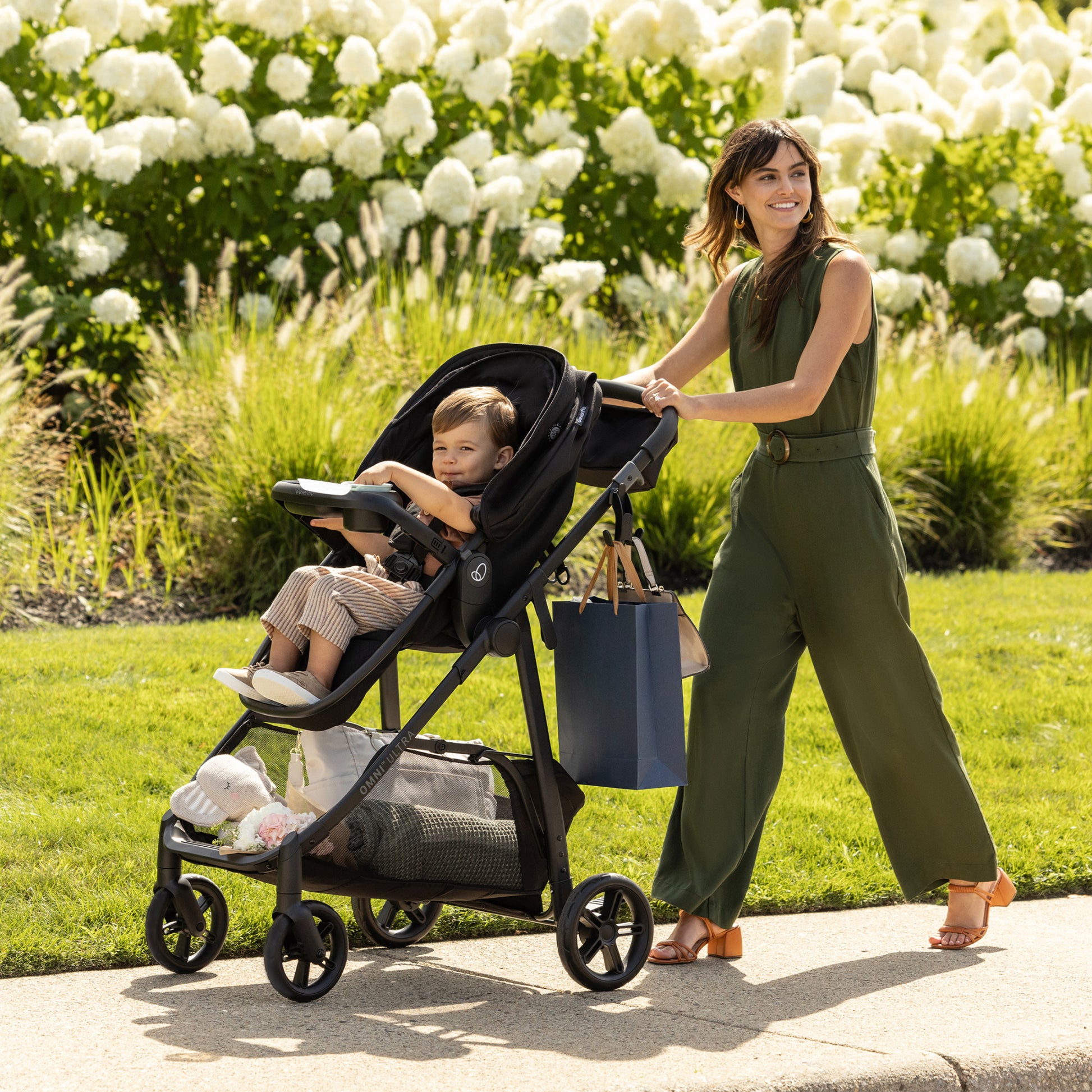 evenflo nurture travel system Evenflo Evenflo Omni Ultra Travel System with Revolve180 LiteMax NXT Rotating Preemie and Infant Car Seat