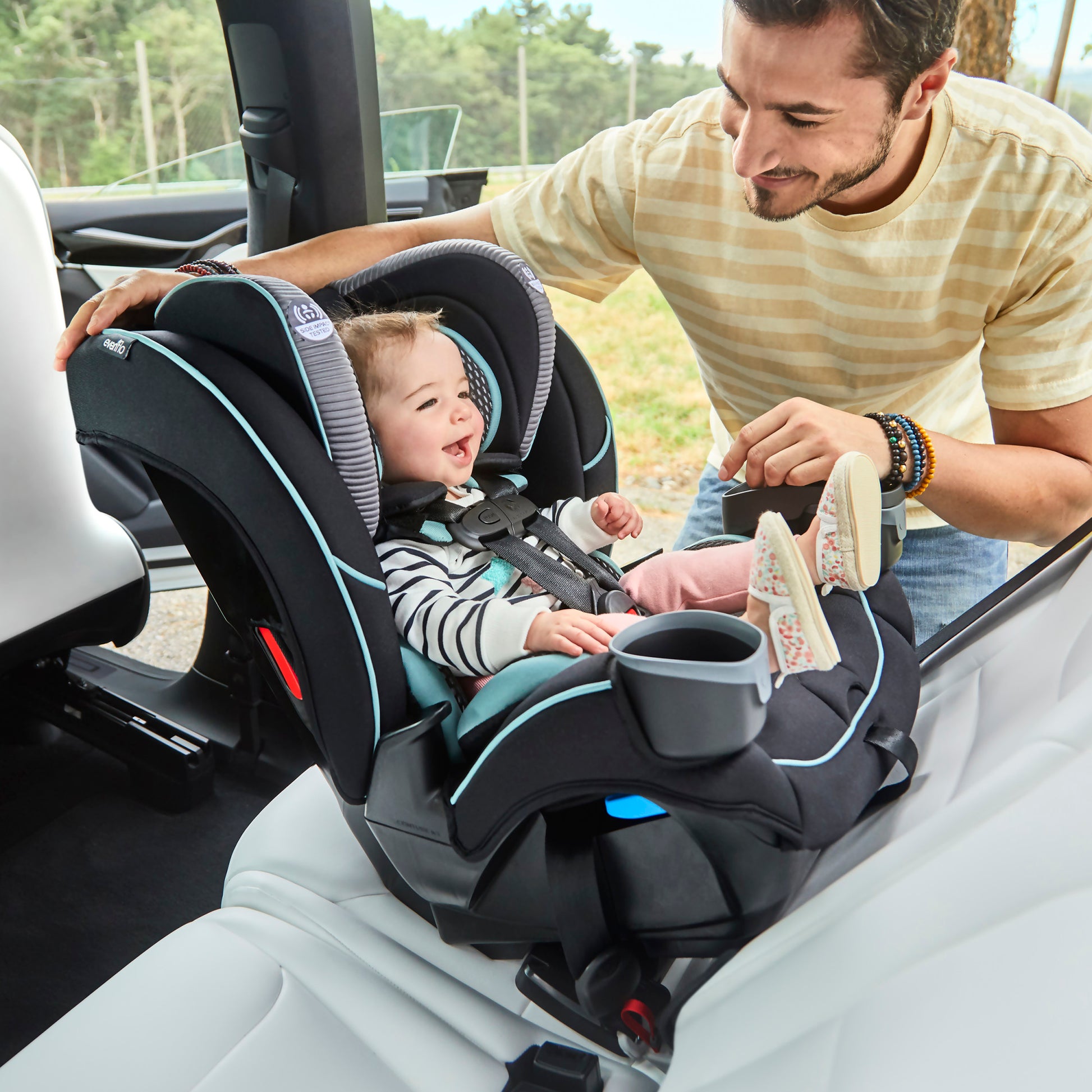 evenflo forever car seat Evenflo EveryFit 3-in-1 Convertible Car Seat