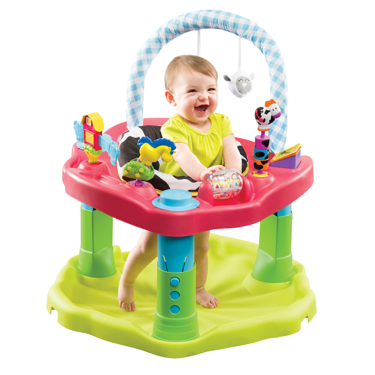 evenflo activity Exersaucer Moovin' & Groovin' Bouncing Activity Saucer