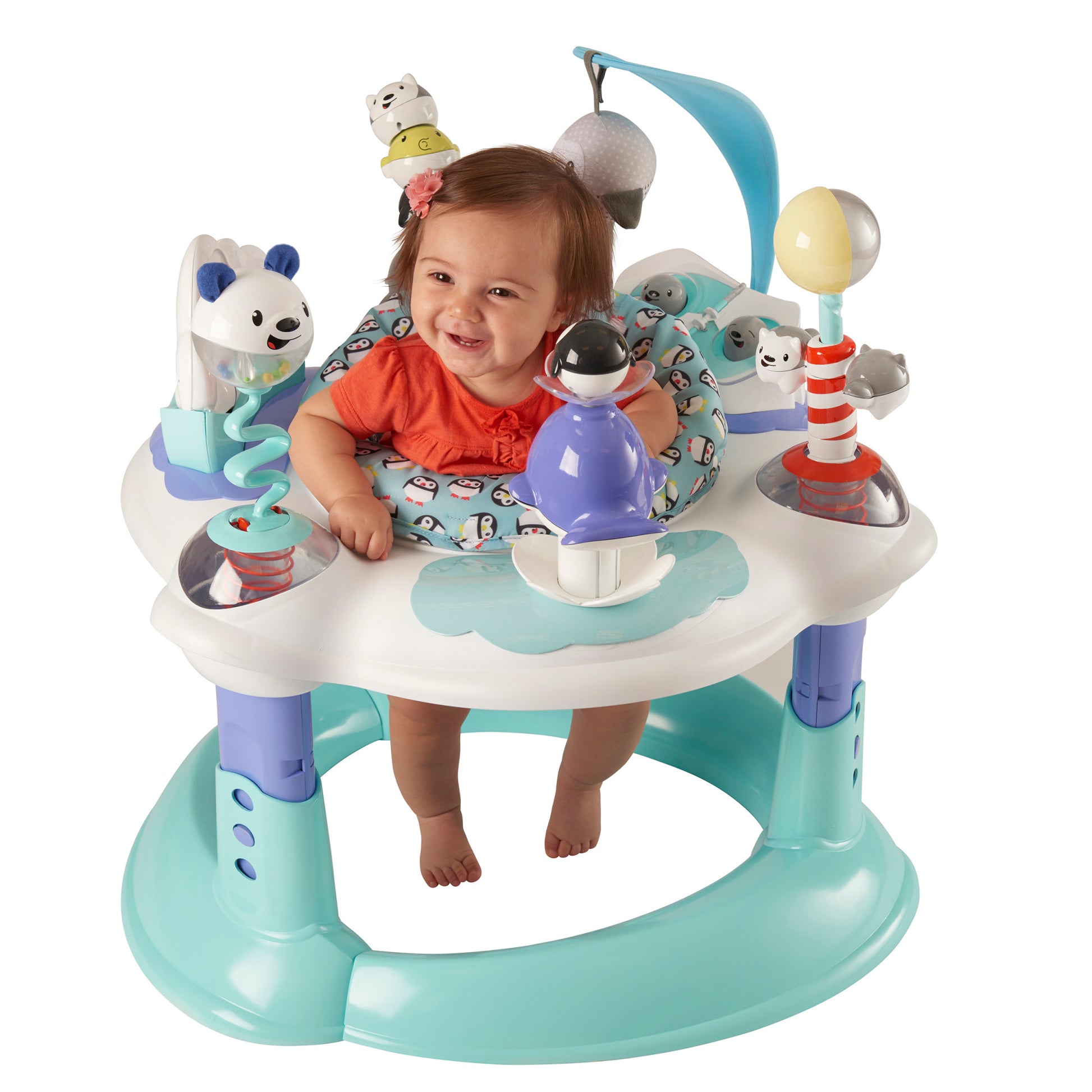 Evenflo ExerSaucer Bounce and Learn, Polar Playground