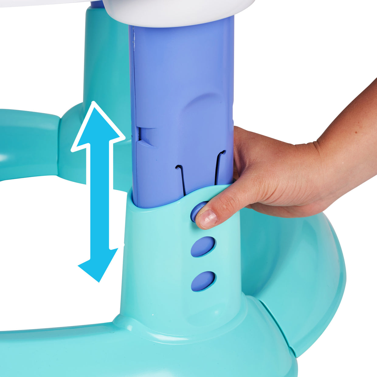 evenflo exersaucer blue and green Exersaucer Polar Playground Activity Center