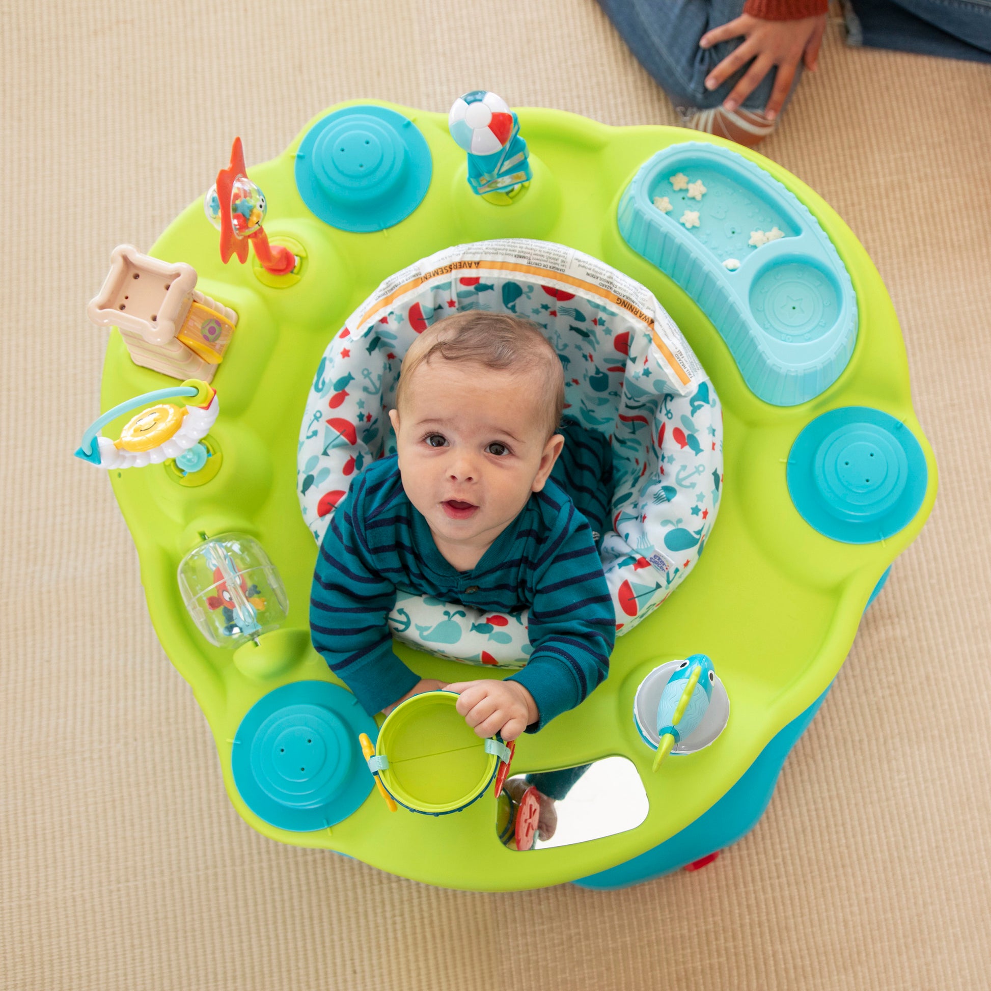 exersaucer evenflo splash Evenflo Seaside Splash Activity Center
