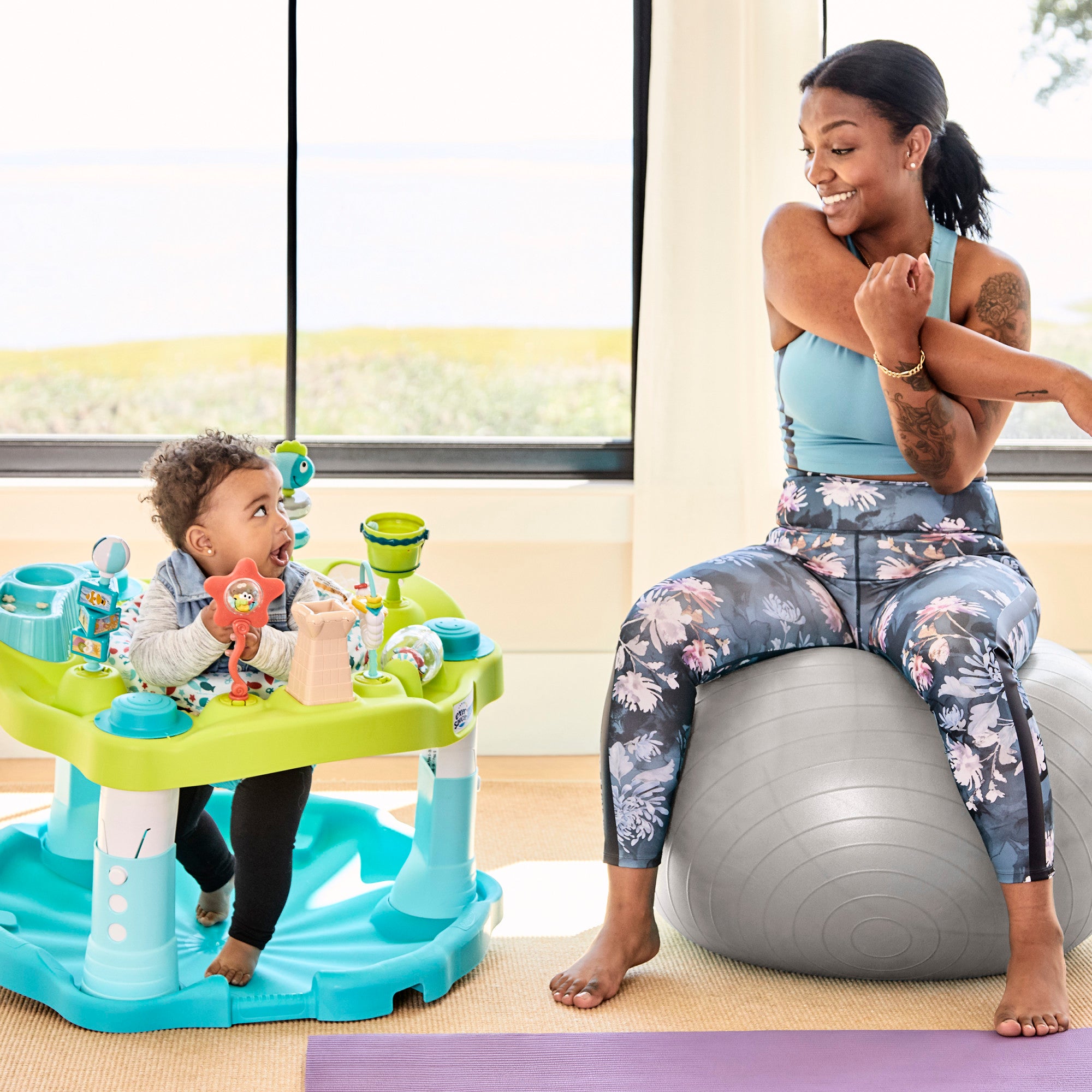 Exersaucer Seaside Splash Activity Center | Evenflo® Official Site