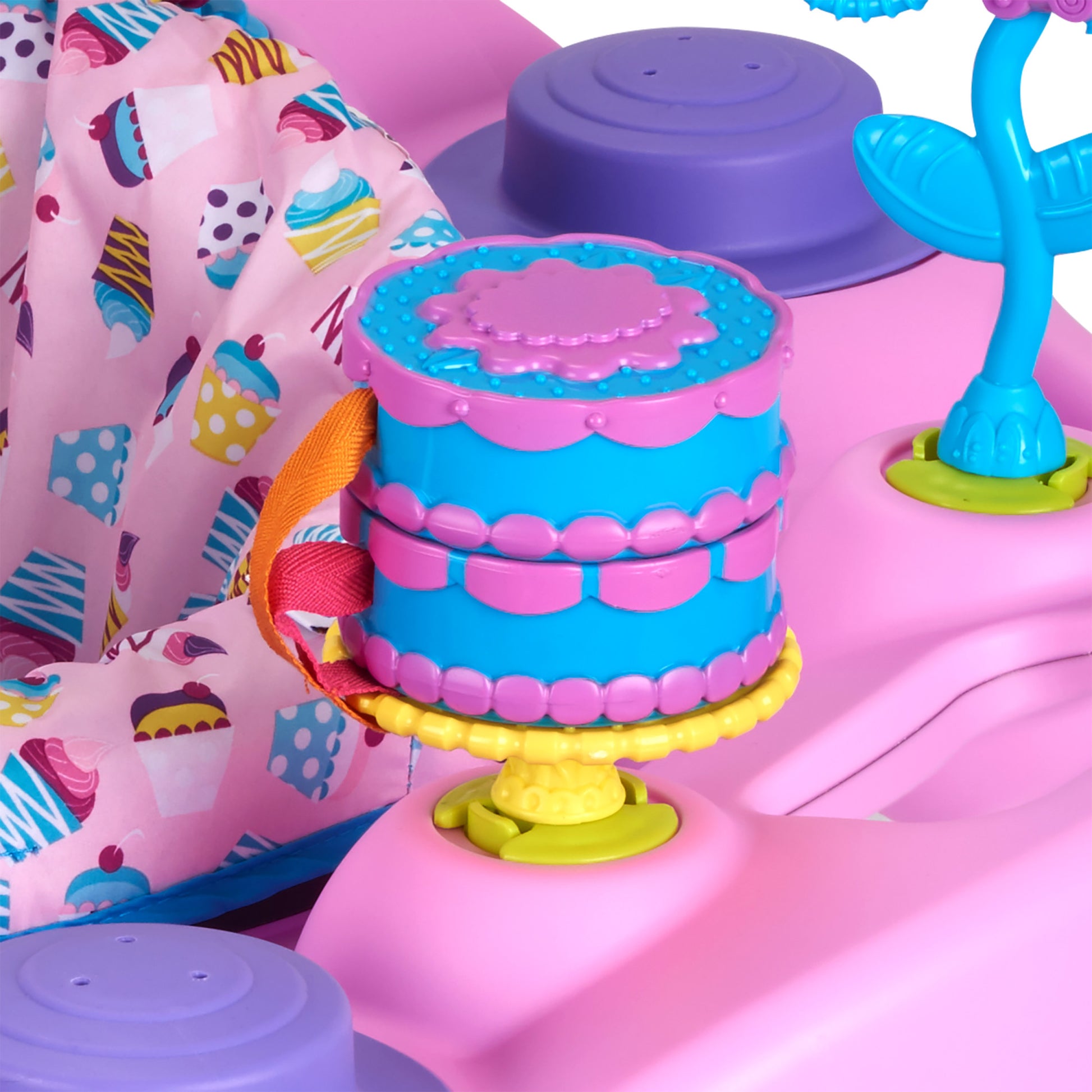 evenflo exersaucer bouncing activity saucer Evenflo Sweet Tea Party Bounce & Learn ExerSaucer Activity Center