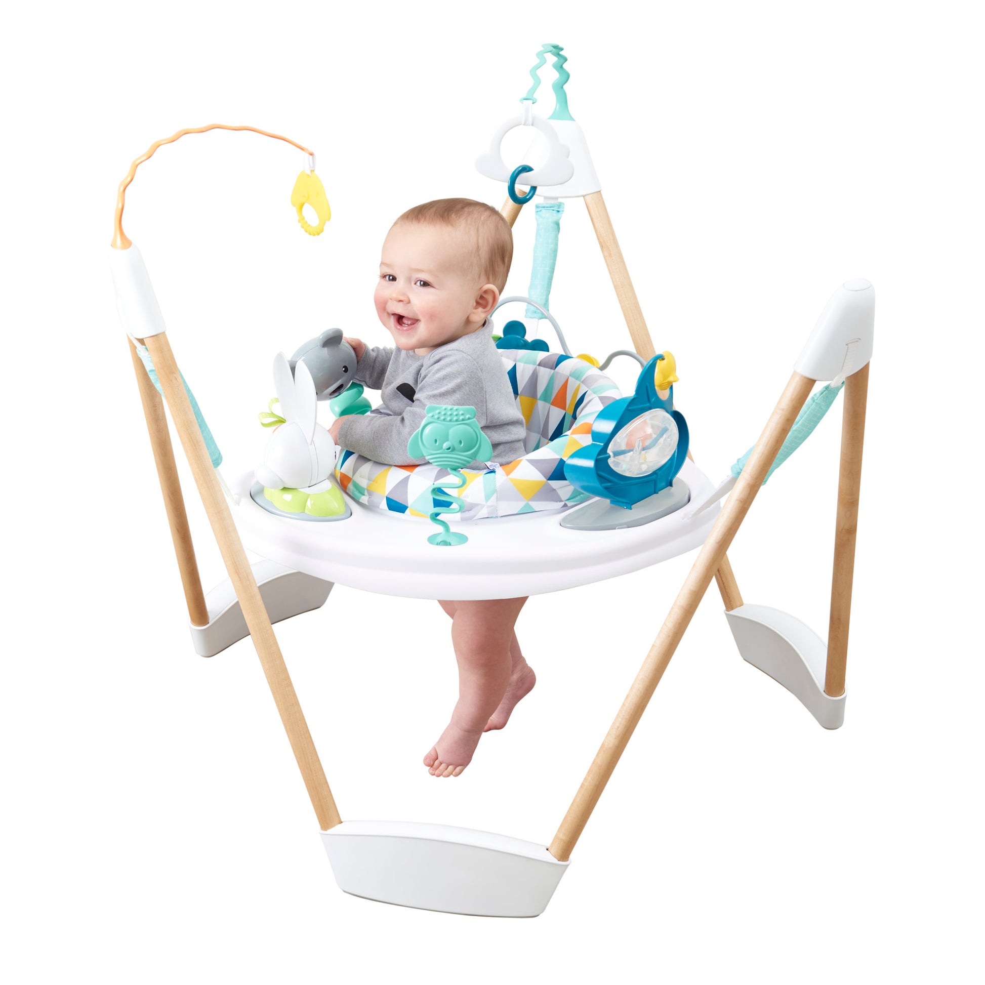 Evenflo Woodland Wonder Exersaucer Lightweight Activity Jumper