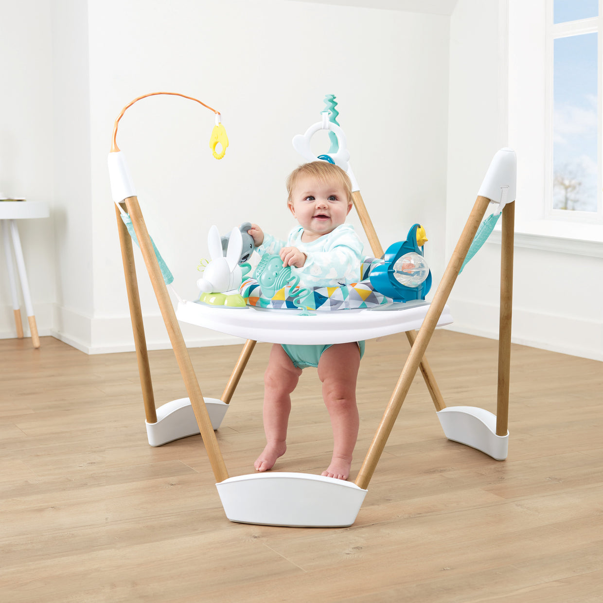 Evenflo Woodland Wonder Exersaucer Lightweight Activity Jumper